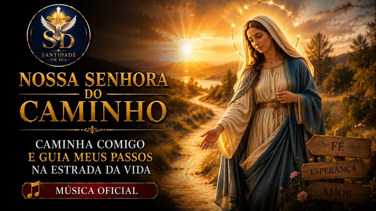 Musica: Nossa Senhora do Caminho — Caminha Comigo - Frequência: 👉 440 Hz (segunda versão) #mariana