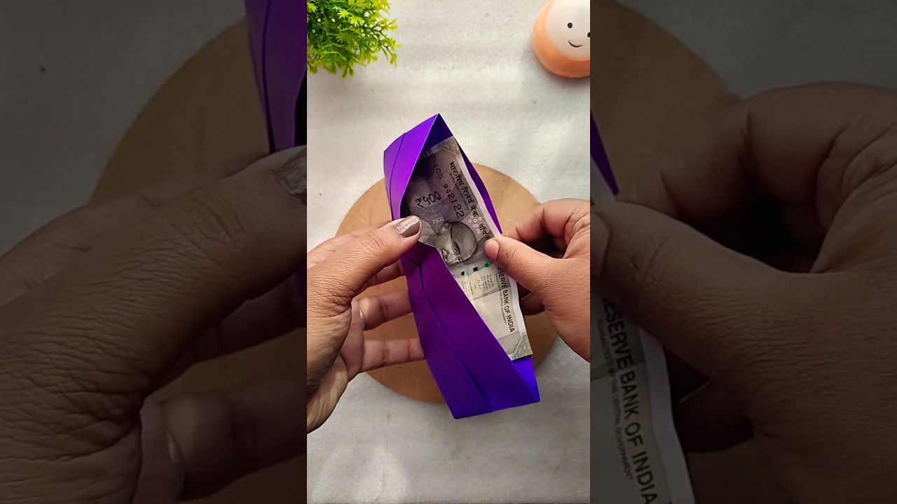 wow sirf ek Paper Se Wallet? 😍 Easy DIY Paper Wallet 