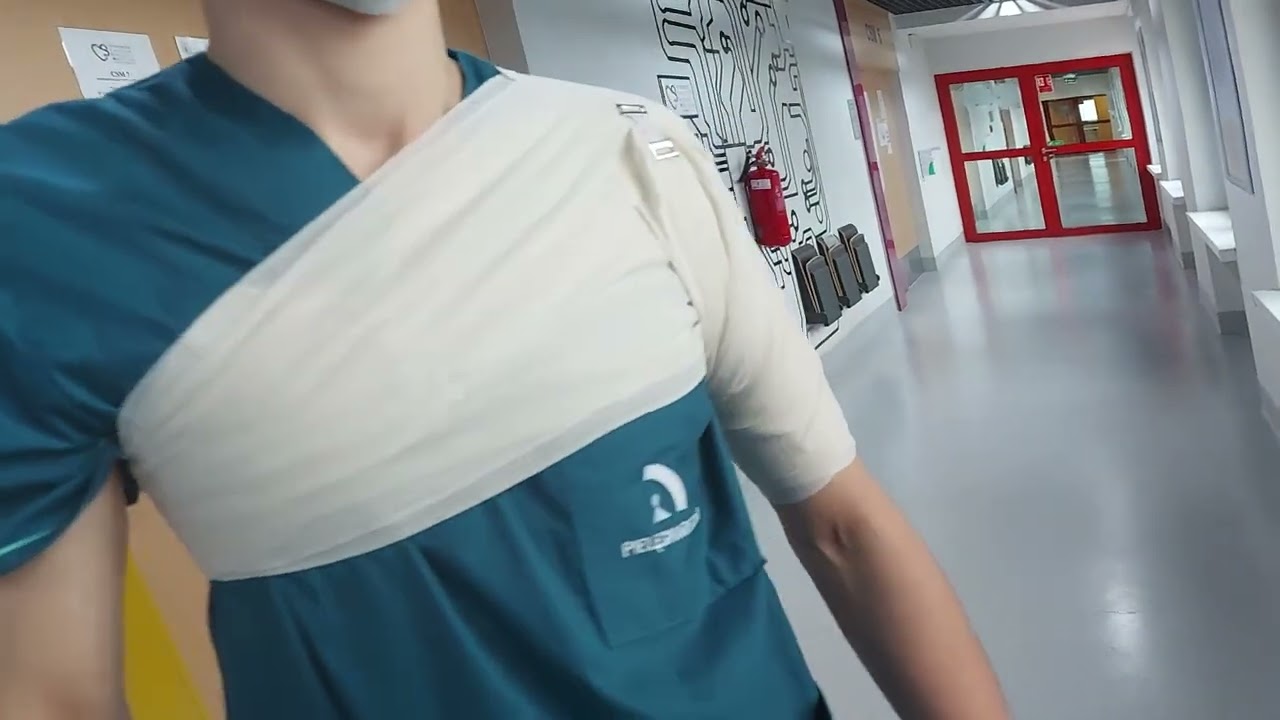 Opatrunek ramienia i barku kłosowy wstępujący