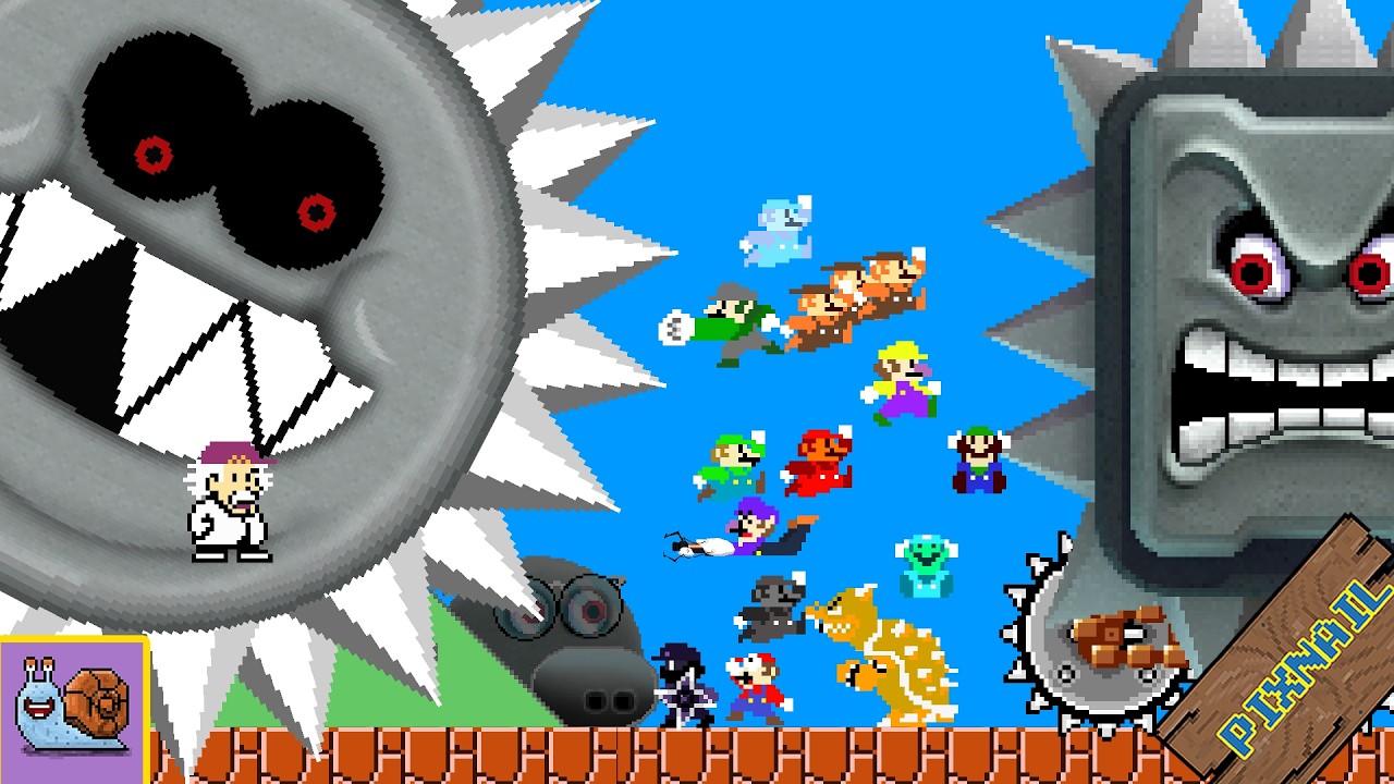 Mario Super Power Escape (ALL EPISODES SS04 ) | Animation