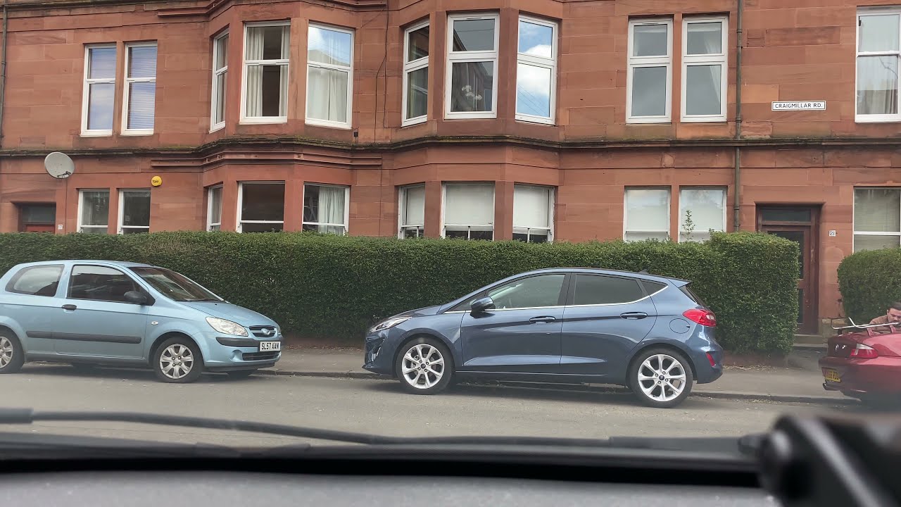 Driving in Glasgow - Cathcart and Battlefield - April 2021