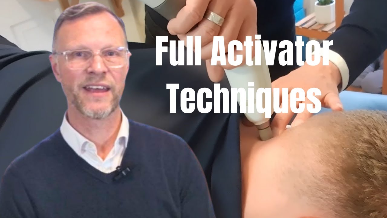 Chiropractic Activator Adjustment - Full activator techniques.