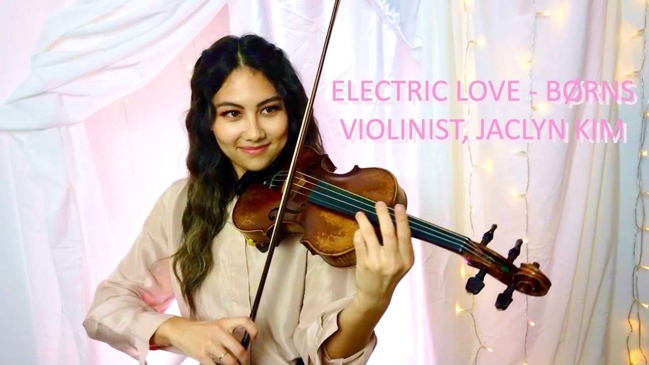 Electric Love by Børns | Violin Cover | Jaclyn Kim