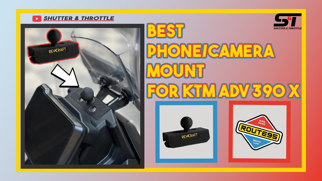 Best Phone/Camera Mount for KTM Adventure 390 X 🔥 | Unboxing, Install & Honest Review