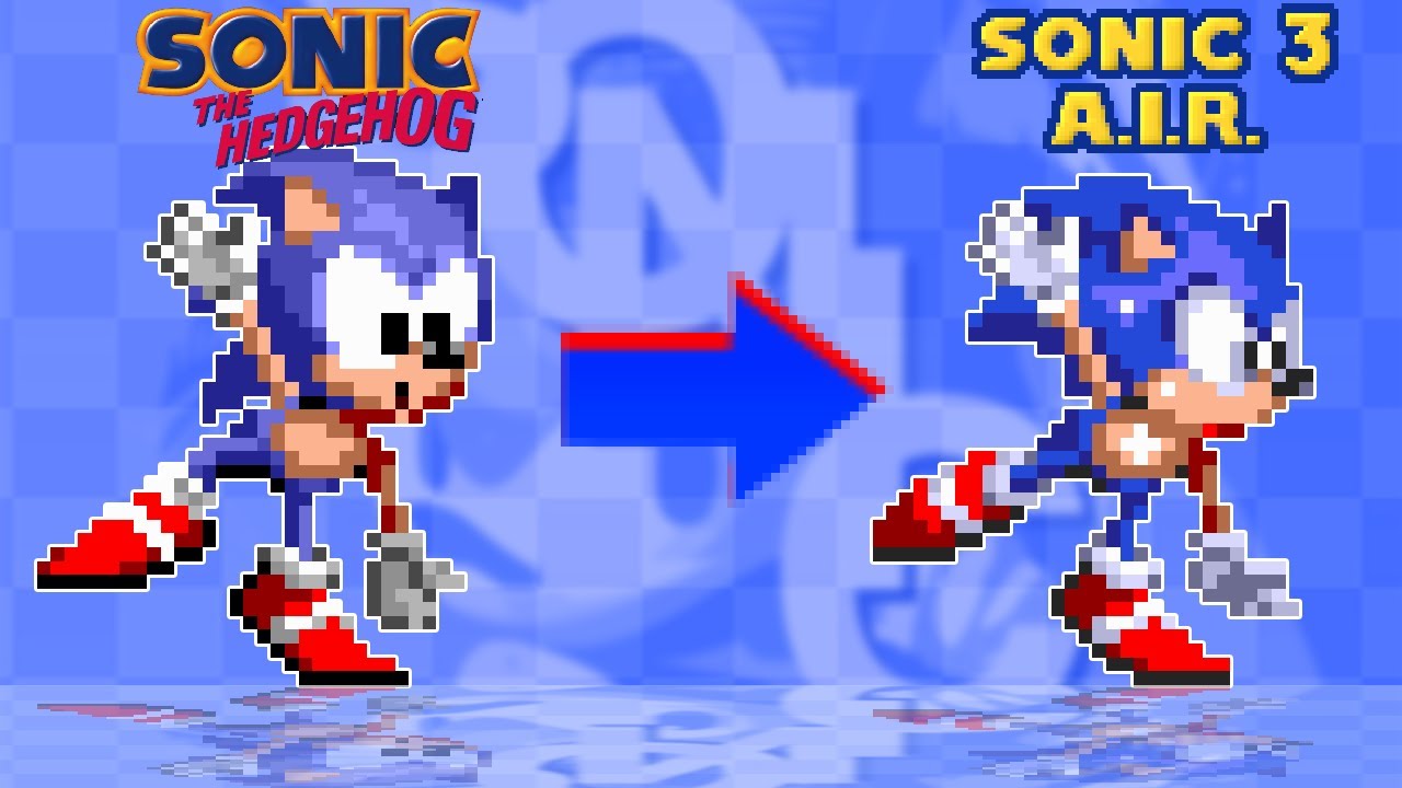 Sonic 3 A.I.R But With Sonic 1 Style