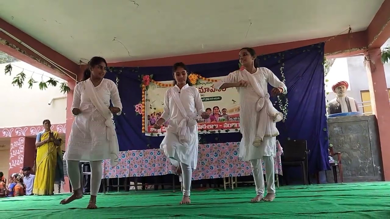 mega parent teacher meeting  welcome at ZPHS Nandigama