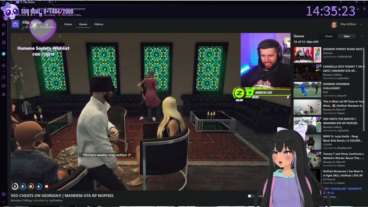 Saint Gomez Reacts To Tommy T Makes Ved Jiggy Something Cheats On Georgia?! |GTA 5| NOPIXEL RP|