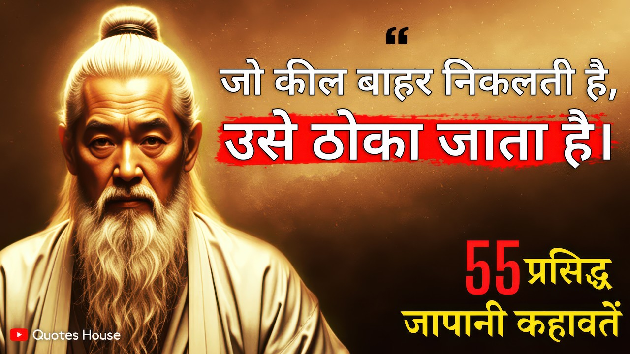 Famous Japanese Proverbs | जापान की 50 प्राचीन कहावतें | Ancient Wisdom Quotes in Hindi