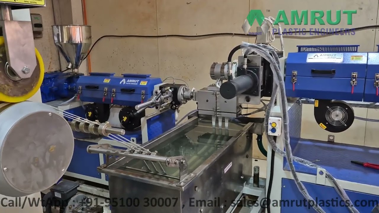 PP SEMI BOX STRAPPING PLANT | PP BELT STRAP EXTRUSION LINE | AMRUT PLASTIC ENGINEERS