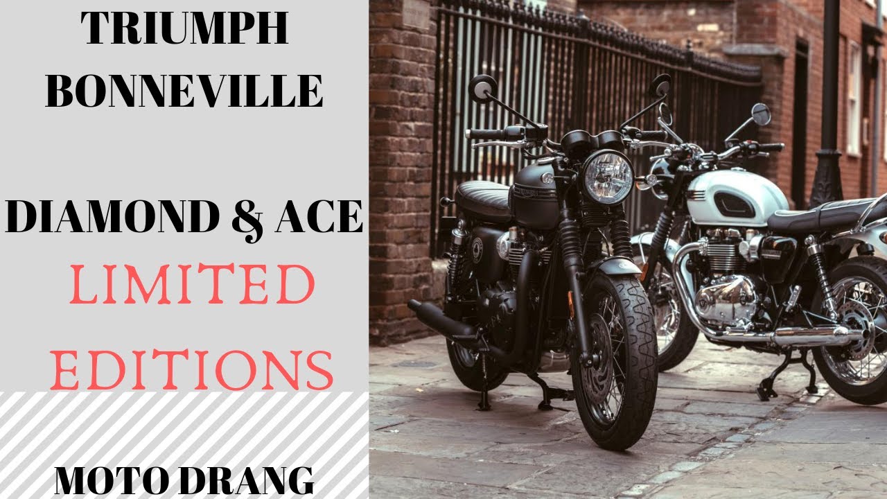 Meet the Triumph Bonneville T120 Ace & Diamond Editions