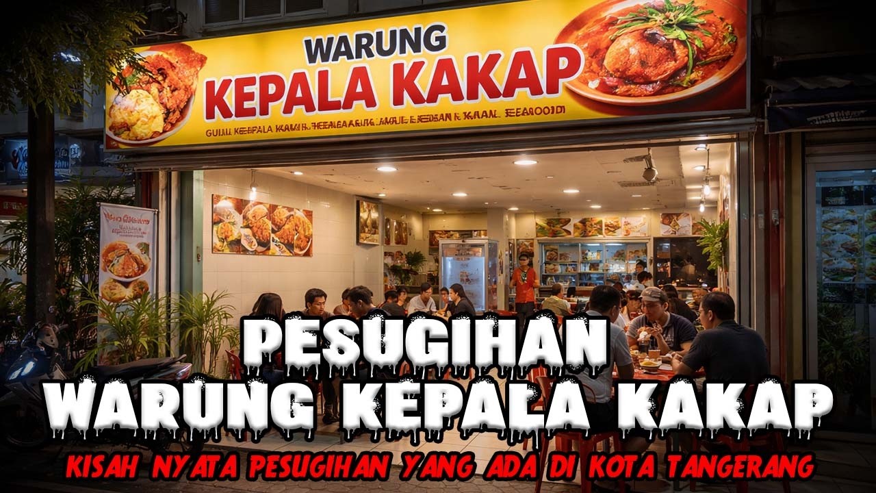 KISAH NYATA PESUGIHAN WARUNG KEPALA KAKAP PAK AGUS DI TANGERANG