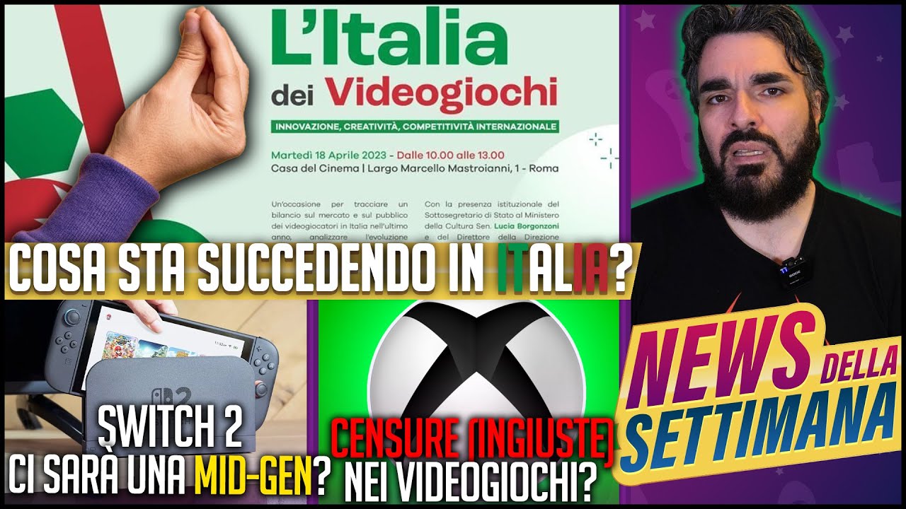MA SONO IMPAZZITI IN ITALIA? | SWITCH 2: CI SARÀ NUOVA VERSIONE? | ALTRE CENSURE NEI VIDEOGIOCHI
