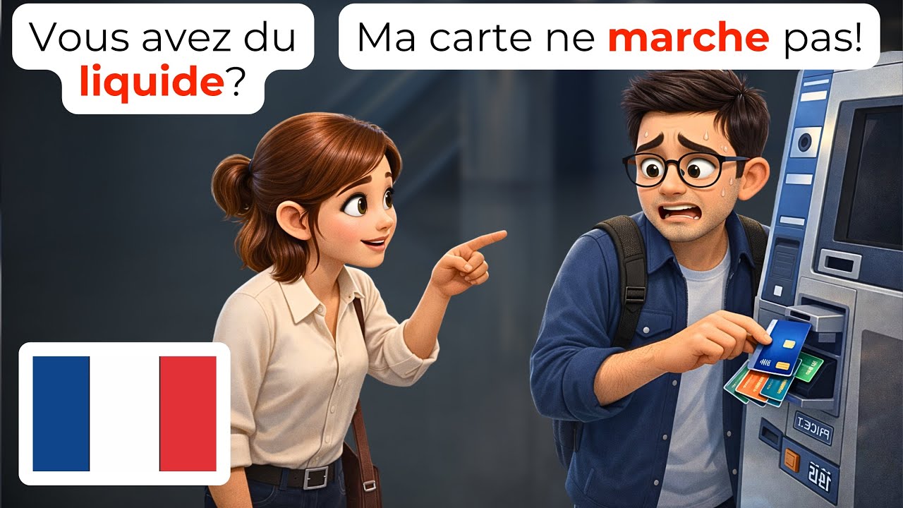 🇫🇷 Разговоры у Банкоматов - Начальный Уровень A1-A2
