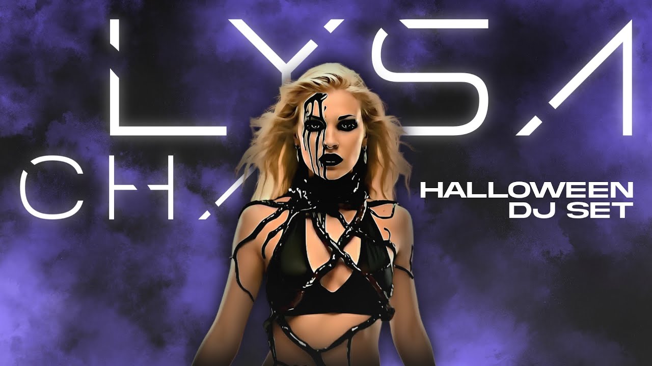 Halloween DJ Set with AI Visuals | Lysa Chain – The Book of Shadows