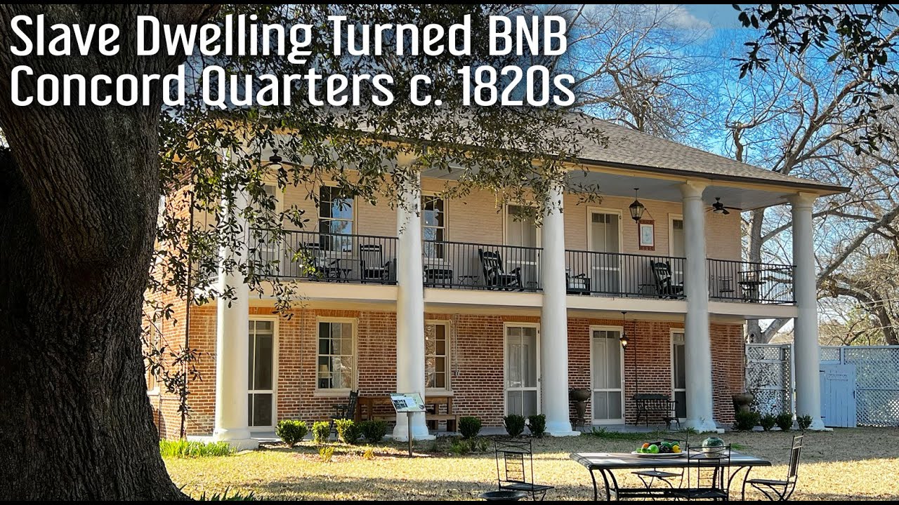 Slave Dwelling Turned BNB: Concord Quarters in 4K