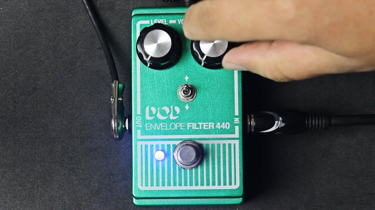 DOD Envelope Filter 440  Pedal demo