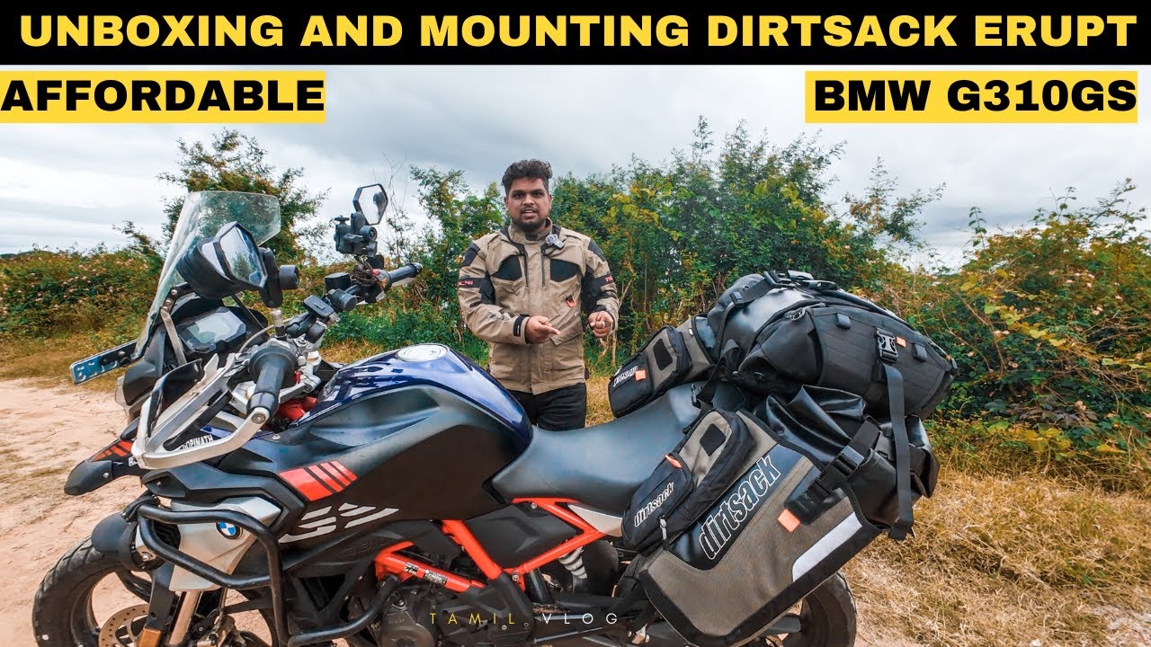The Most AFFORDABLE and LIGHTEST MOTORCYCLE LUGGAGE | Tamil Motovlog