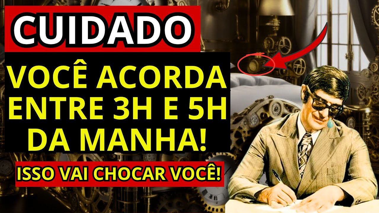 INCRÍVEL REVELAÇÃO DE CHICO XAVIER: O SIGNIFICADO DE ACORDAR ENTRE 3H E 5H DA MANHÃ