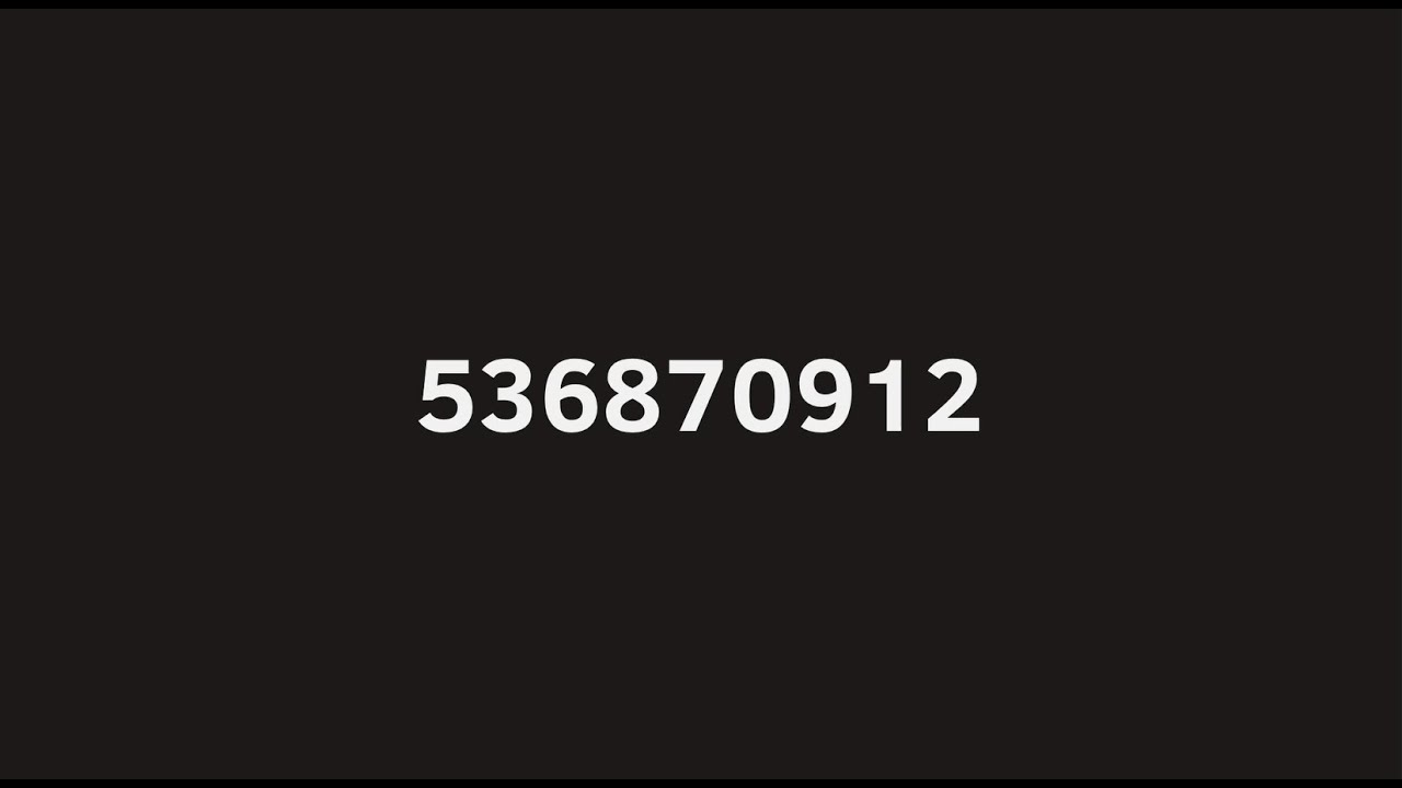 Colorful Numbers 1 to 536870912