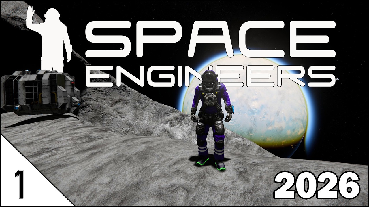 My FIRST Ever Space Start | Space Engineers Survival 2026 | Episode 1