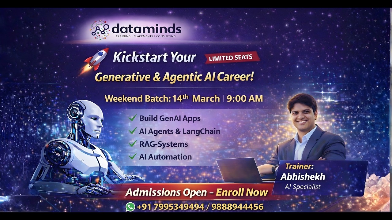 👉 Generative AI & Agentic AI Course Demo | LangChain, RAG & AI Automation Projects
