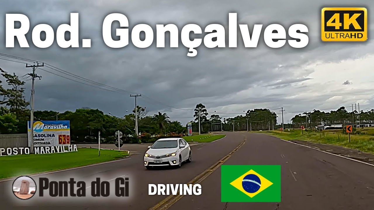 RS-389 CAPÃO da CANOA - ITAPEVA x la RUTA DEL MAR RODOVIA GONÇALVES en TORRES RS #driving BRASIL 4k