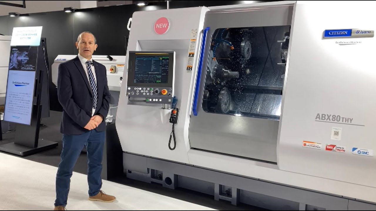 Introduction to the Miyano ABX80THY in JIMTOF2024（CITIZEN MACHINERY UK LTD.）