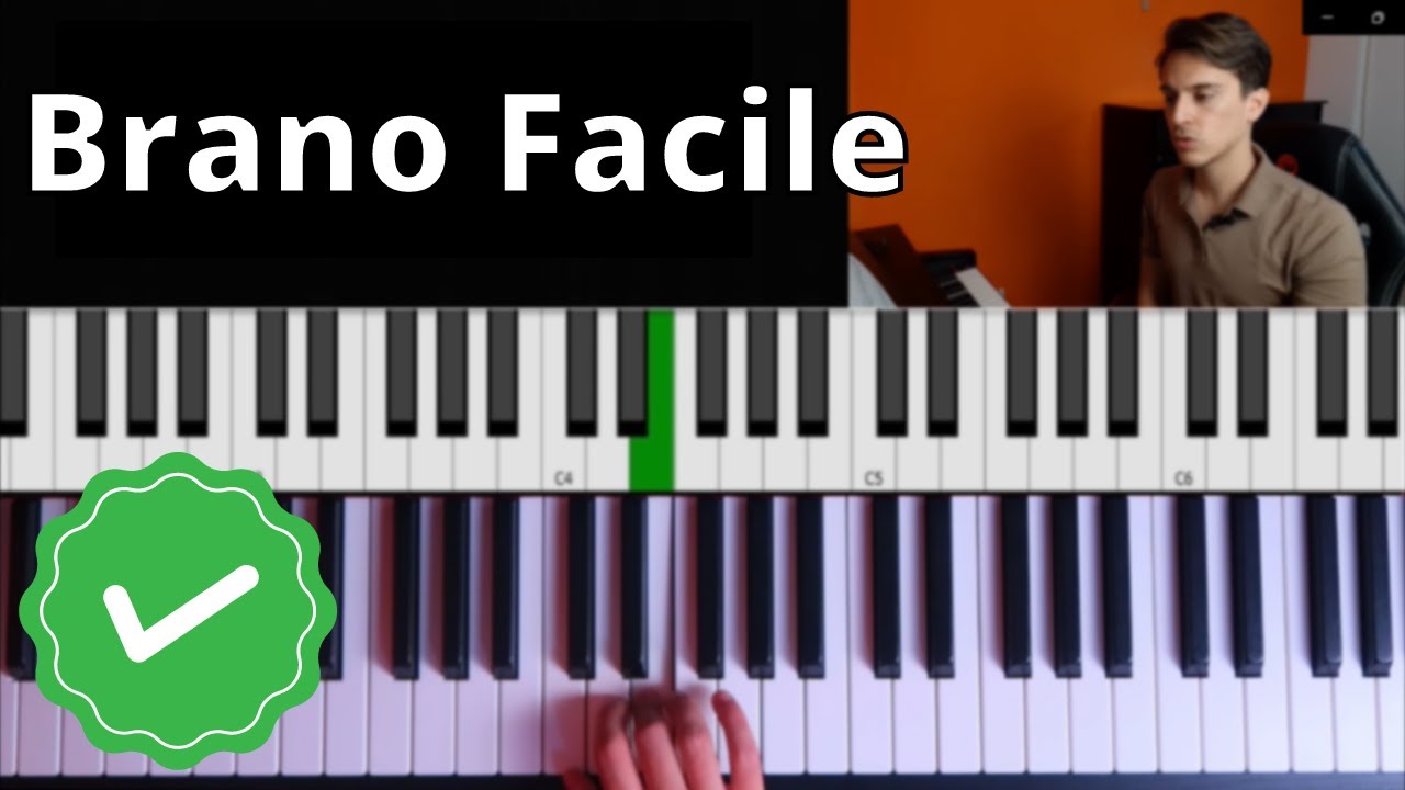 Il Primo Brano da Suonare al Pianoforte (Facilissimo) - Spiegazione Completa con Spartito  in Regalo