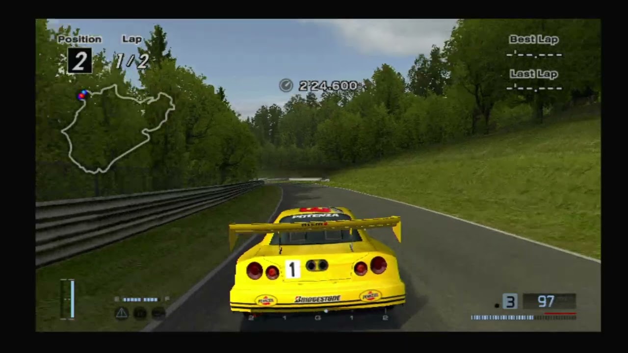 Gran Turismo 4 Nürburgring Nordschleife on PS3 1080i gameplay