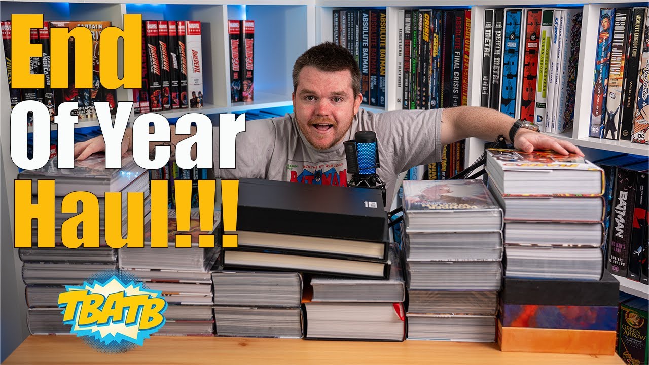 HUGE End Of Year Omnibus & Absolute Comic Book Haul!