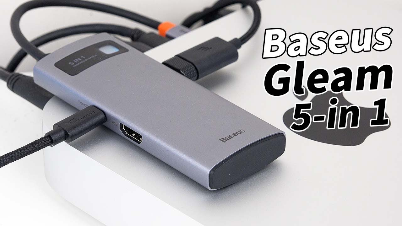Metal gövdeli, kaliteli Tip C çoklayıcı “Baseus Gleam 5-in1 incelemesi”