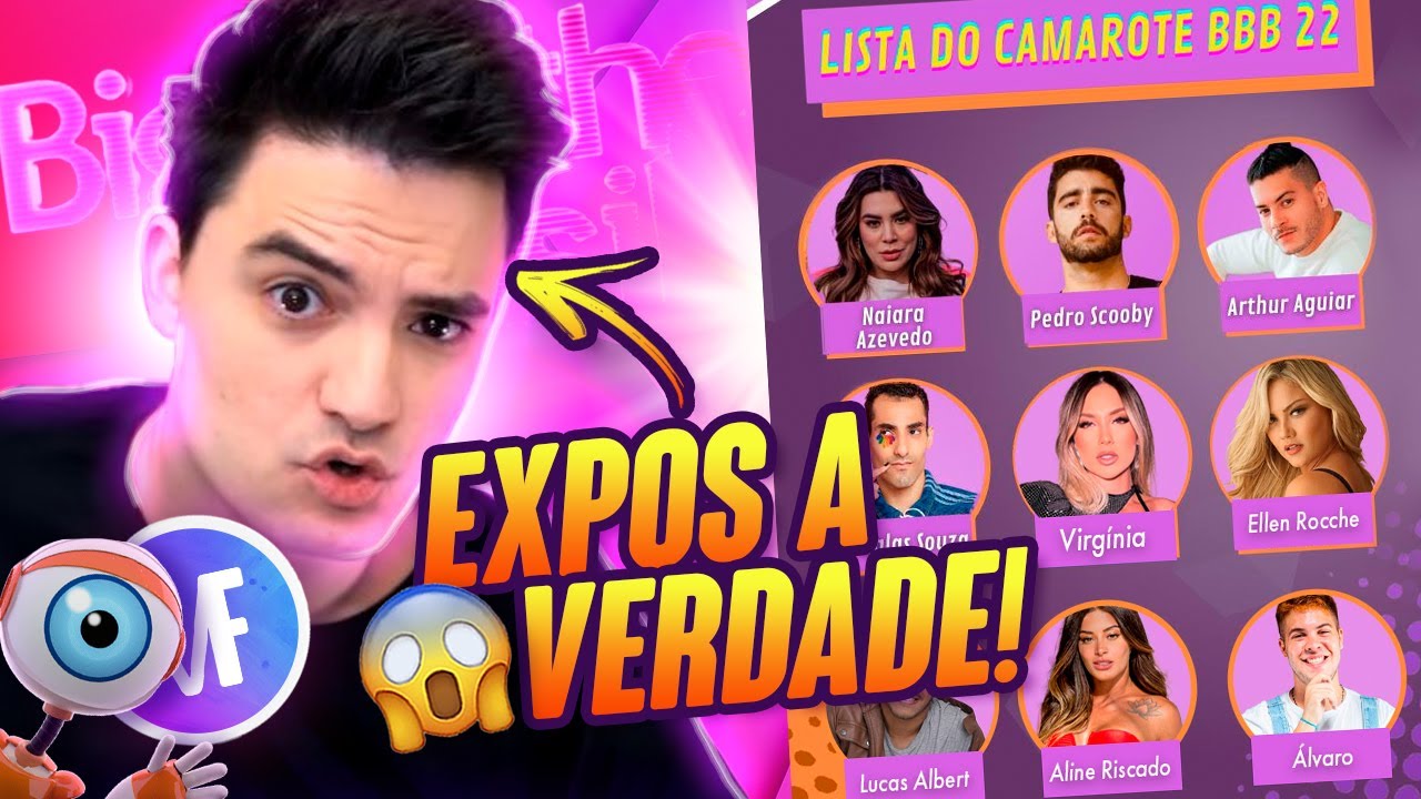 BBB 22: FELIPE NETO REVELA BASTIDORES DA SELE&Ccedil;&Atilde;O E LISTA DE PARTICIPANTES ATUALIZADA! | Virou Festa