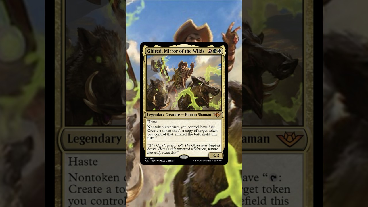 The New Ghired is BROKEN! #edh #mtg #shorts #spoilers