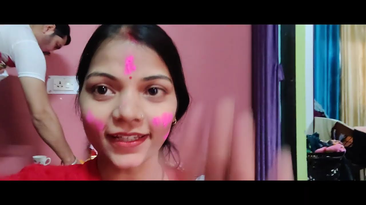 HOLI CELEBRATION✊✋✌️ GAME CHALLENGE 🧿Aj to .maja hi aagya #volg #viralvideo 