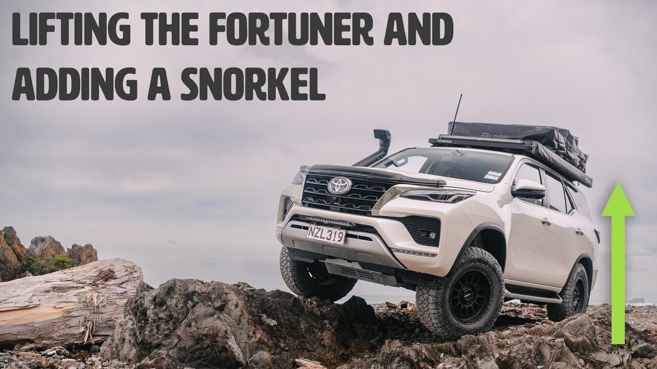 Подъем подвески EFS + установка Safari Snorkel — Эпизод 5, сборка Toyota Fortuner 2022 года