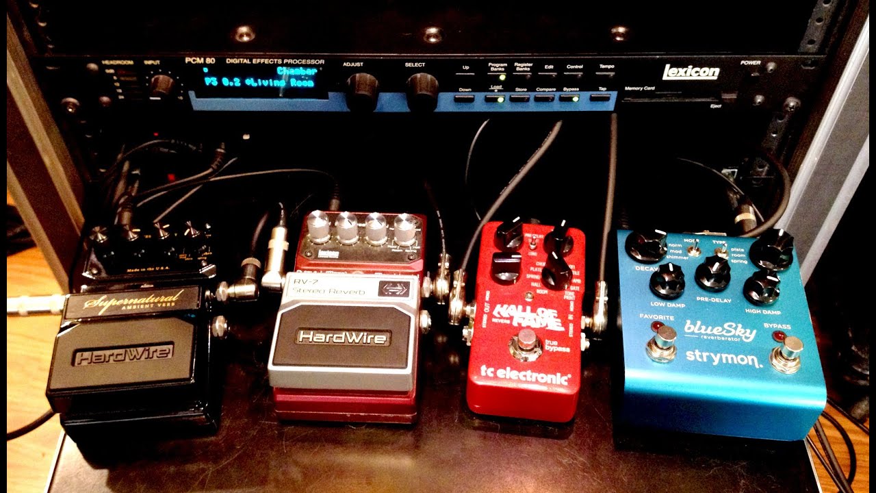 Ultimate Reverb Shootout (Strymon TC Electronic Supernatural Hardwire Lexicon)