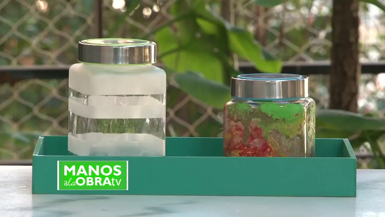 PINTAR FRASCOS CON AEROSOL - GIMENA DUSI