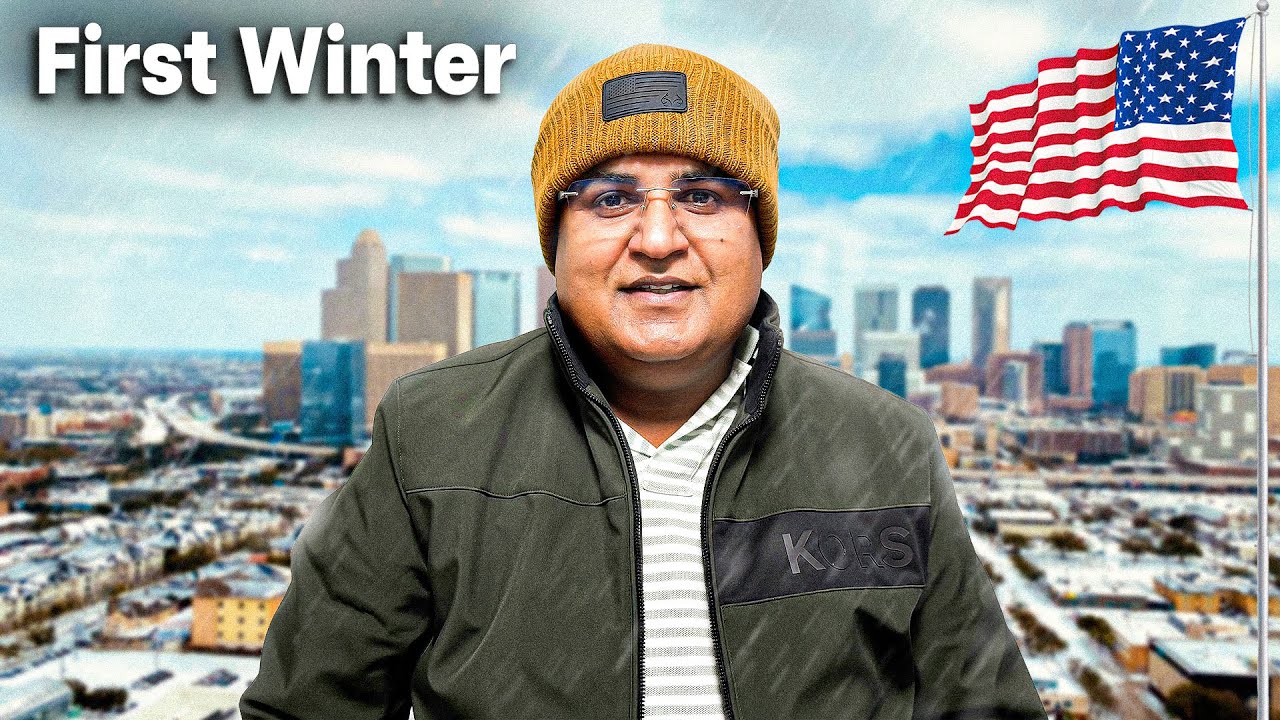 First winter arrives in Texas 🇺🇸 | Machhali ki Dawat 🐟😋