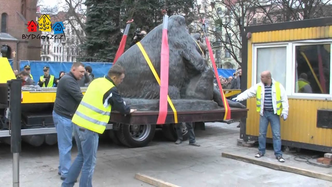 Powrót ( niedźwiedzicy ) do Parku Kazimierza Wielkiego