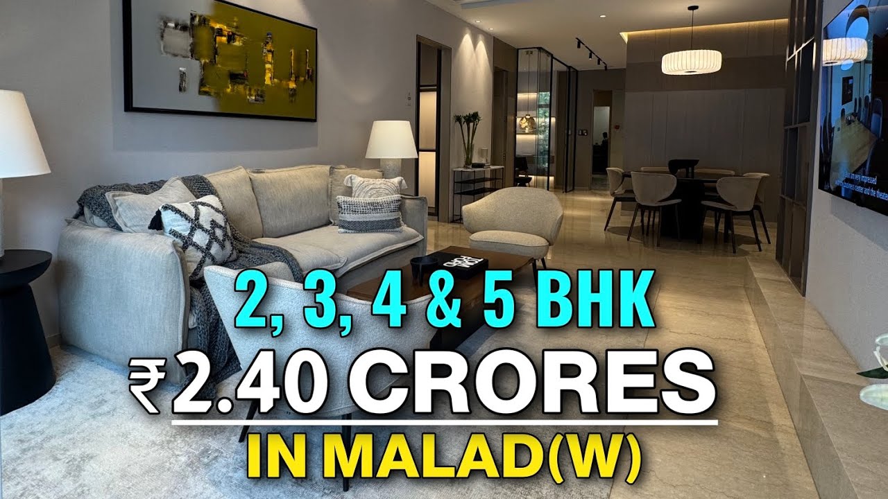 Luxury 2/3/4 BHK & Duplex Apartments in Malad West | 30+ Premium Amenities