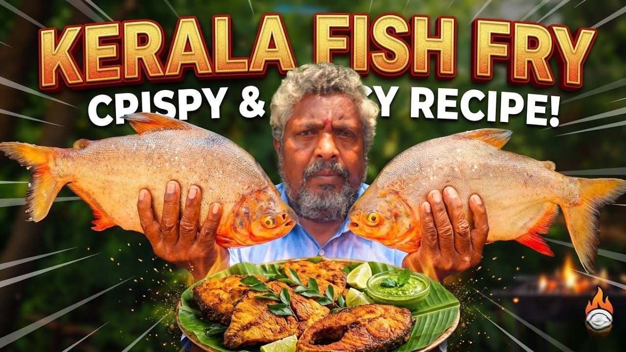 3 கிலோ வவ்வாள் மீன் பொறித்தது #trending #food #fishgravyrecipe #video #cooking #nonvegworld #viral