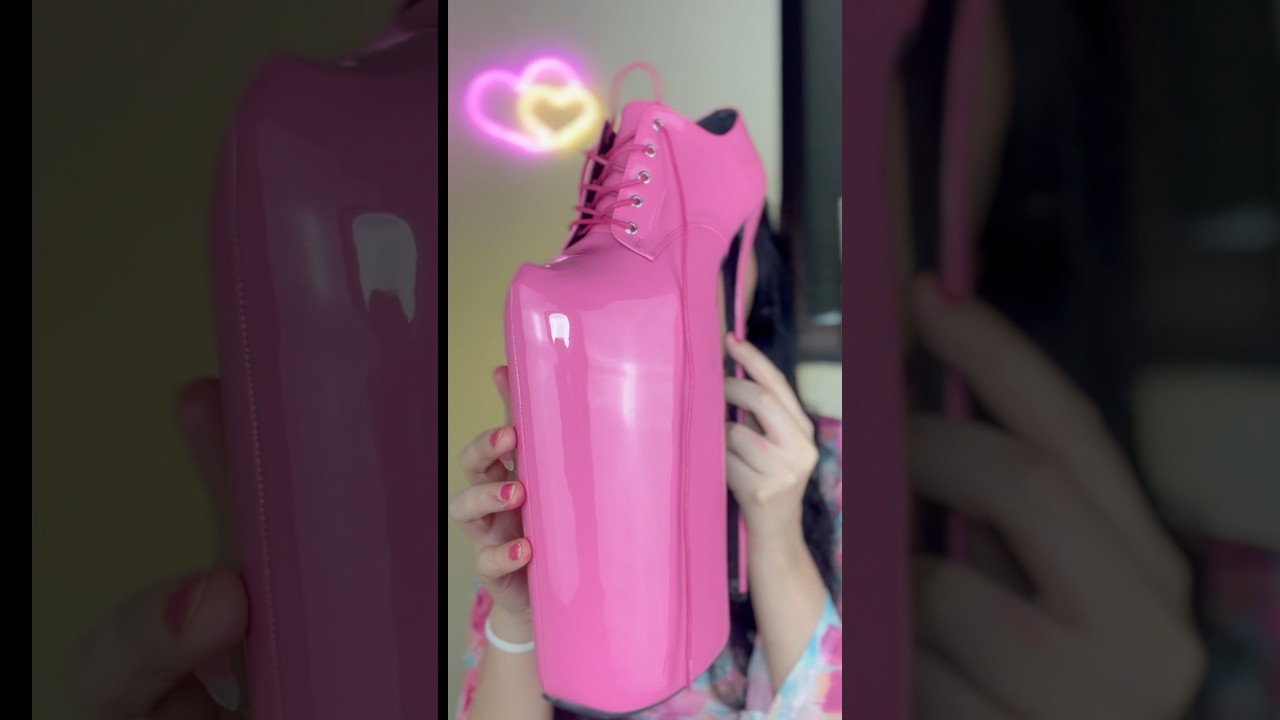 I just tried the tallest heels in the world &mdash; I&rsquo;m literally shocked and in awe! 🤯😱