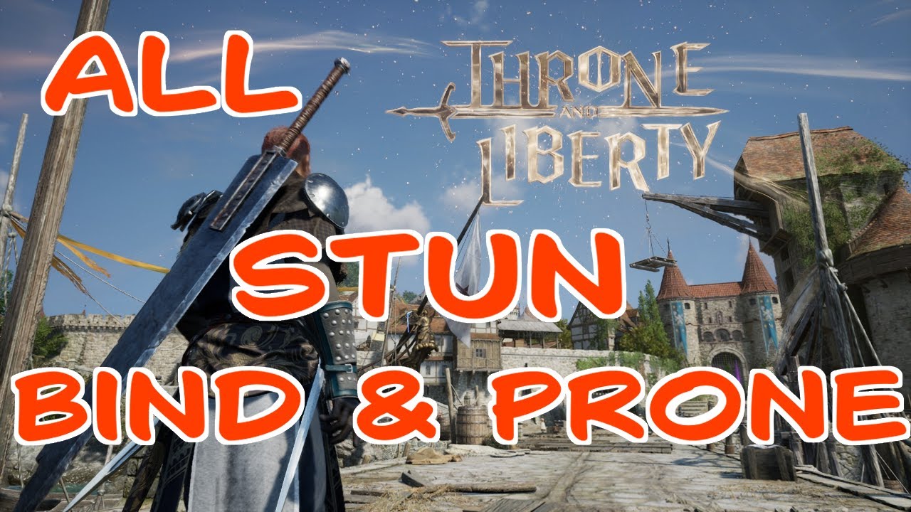 All Stun, Bind, & Prone abilities in Throne & Liberty