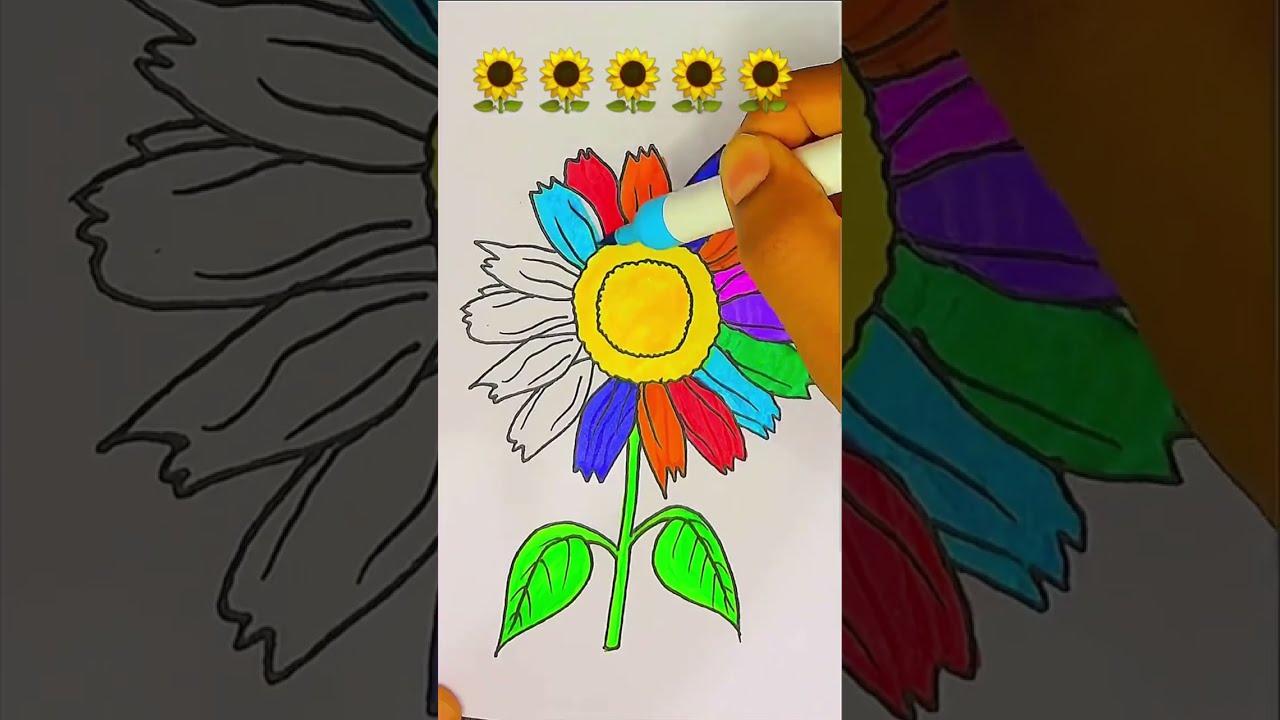 Relaxing colouring videos | satisfying and relaxing videos @CreativeArt925 