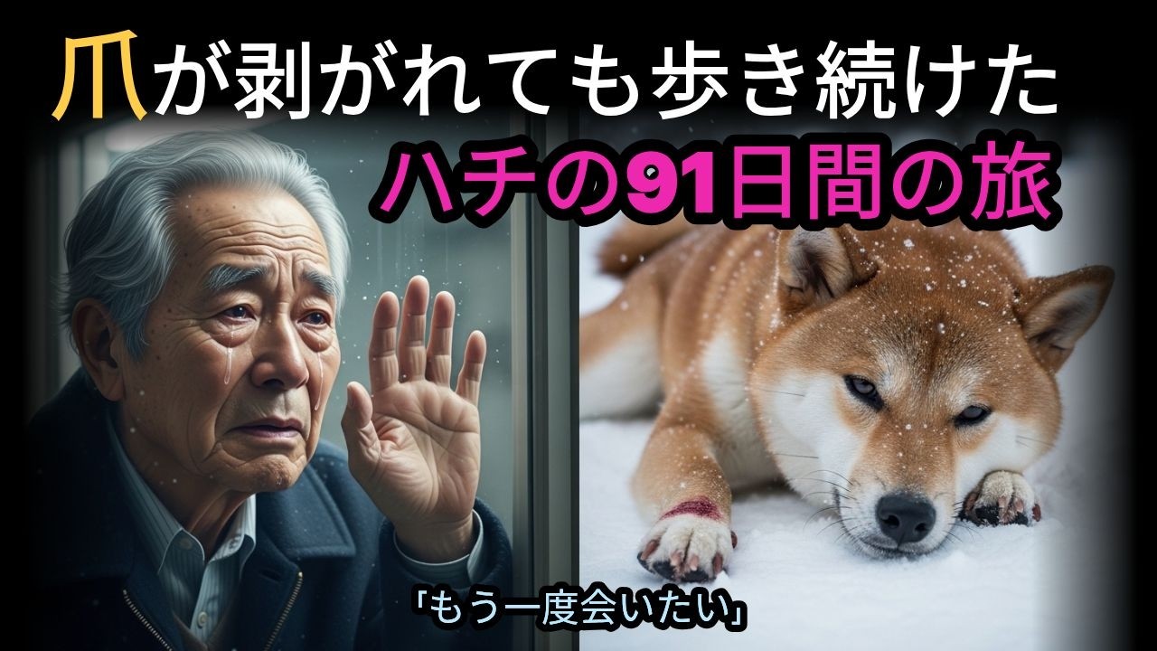 【感動】40kmを歩き通した柴犬。保健所を脱走し、病気の飼い主を見つけた「奇跡の再会」