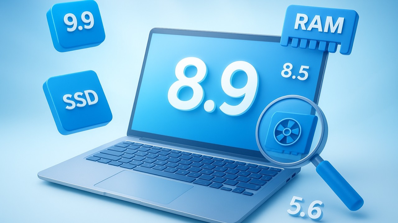 How to Check Your PC Performance Score in Windows 11/10 (Offline) | No Internet, No Third-Party Apps