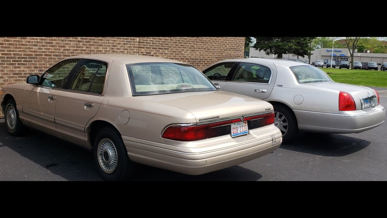 1997 Mercury Grand Marquis GS vs 2006 Lincoln Town Car Signature Limited