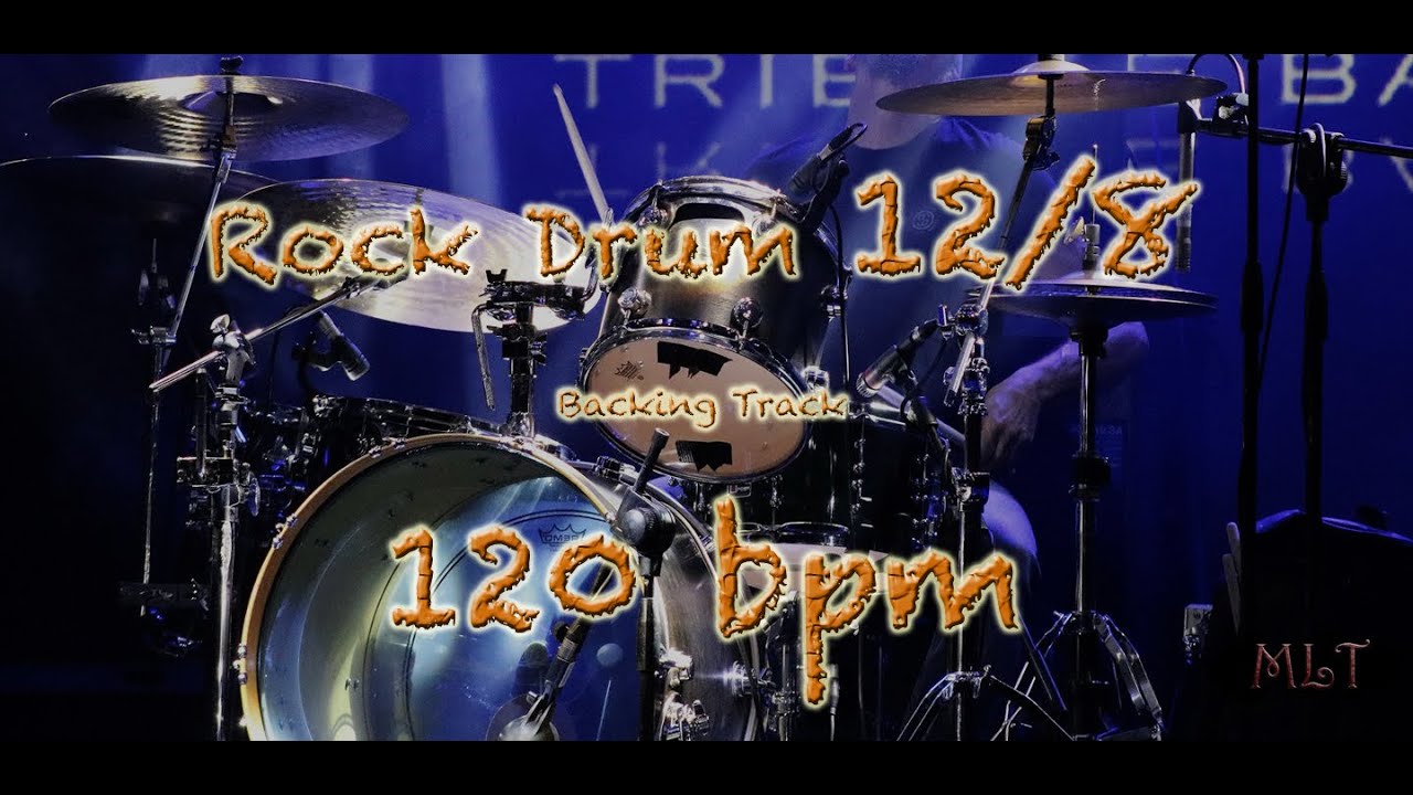 120 bpm - Drum Track 12/8 - MLT (Backing Track)