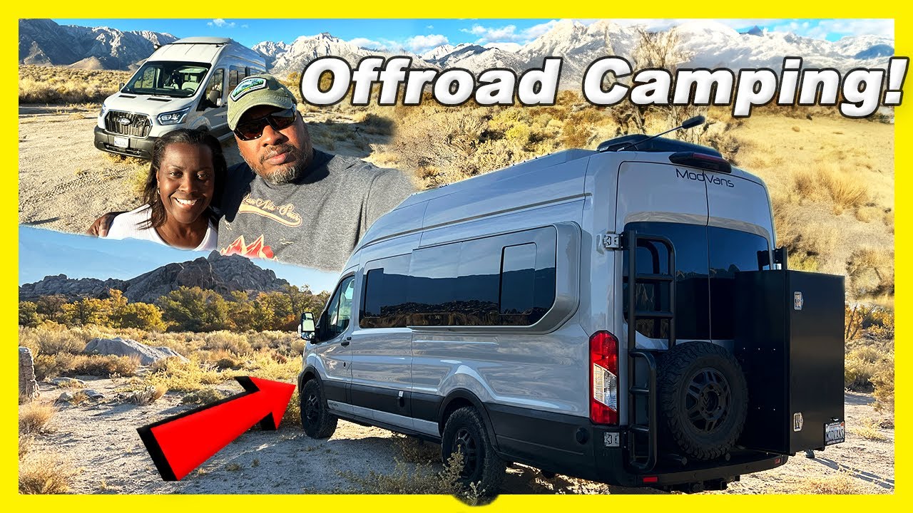ModVans MH1/X Ford Transit Camper Van In Alabama Hills California