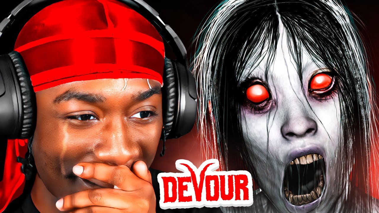 BruceDropEmOff Plays SCARIEST Game EVER.. (Devour Gameplay)